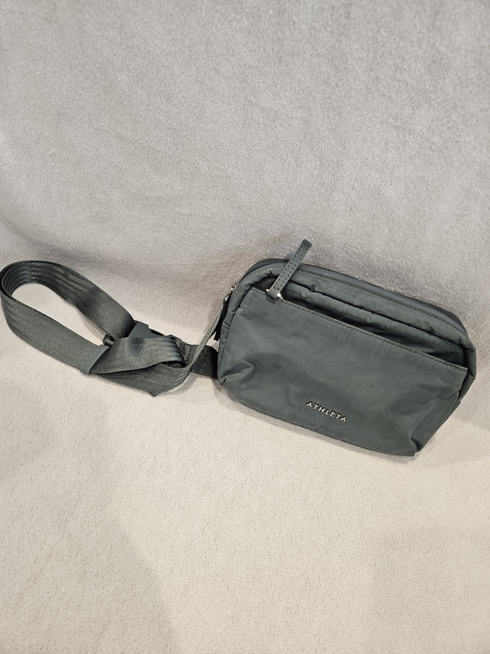 ATHLETA ALL ABOUT CROSSBODY Belt Bag Teal Crossbody Fanny Pack Waist Bag